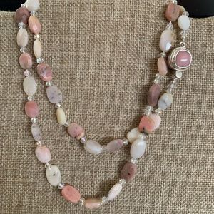 1strabd if genuine opal with opal sterling clasp